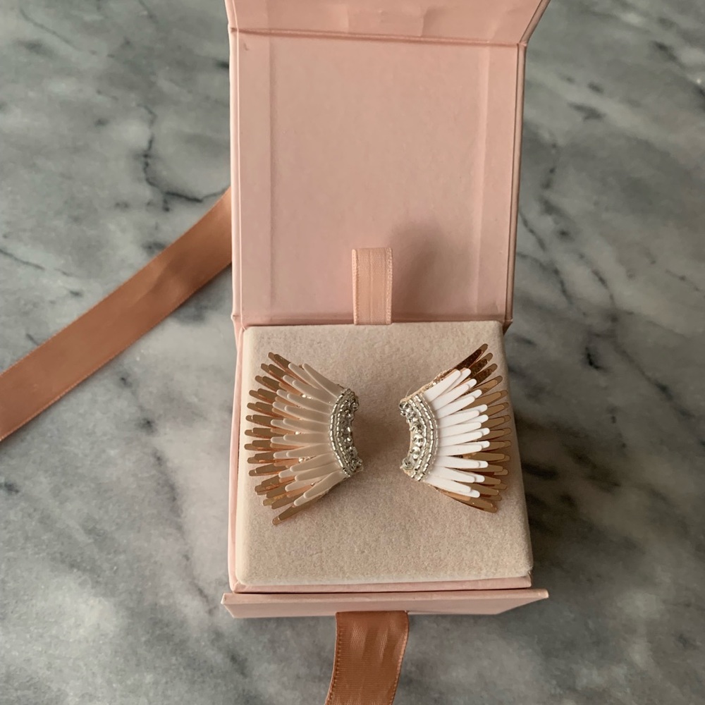 Mignonette Gavigan Mini Rose Gold Madeline Earrings